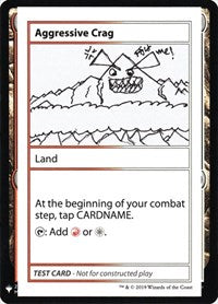 Aggressive Crag - Mystery Booster: Convention Edition Exclusives