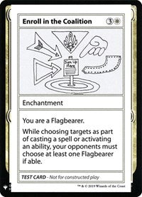 Enroll in the Coalition - Mystery Booster: Convention Edition Exclusives