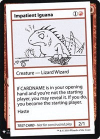 Impatient Iguana - Mystery Booster: Convention Edition Exclusives