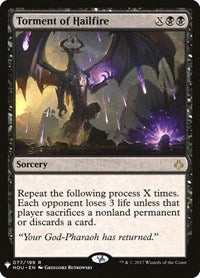 Torment of Hailfire - The List Reprints - 77
