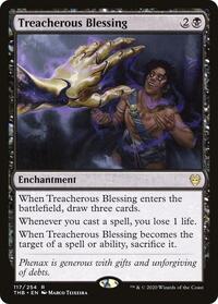Treacherous Blessing - Theros Beyond Death - 117