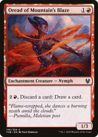 Oread of Mountain's Blaze - Theros Beyond Death - 146