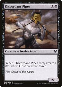 Discordant Piper - Theros Beyond Death - 88