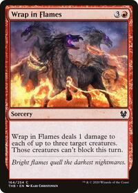 Wrap in Flames - Theros Beyond Death - 164