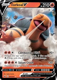 Torkoal V - Sword & Shield Base Set #024/202