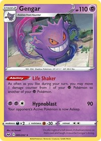 Gengar - Sword & Shield Base Set #085/202