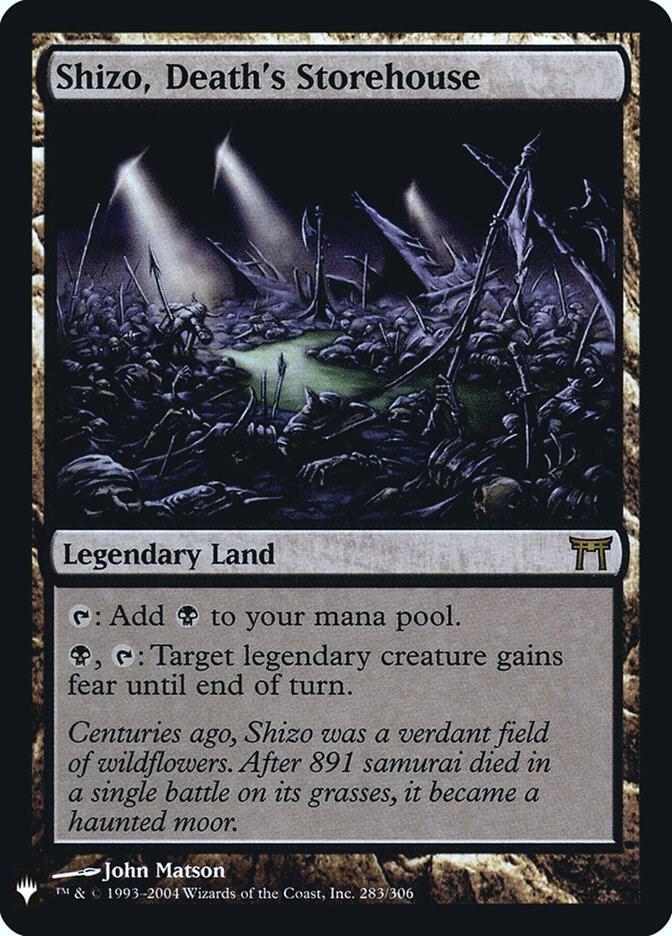 Shizo, Death's Storehouse - The List Reprints #283