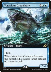 Voracious Greatshark (Extended Art) - Ikoria: Lair of Behemoths - 320