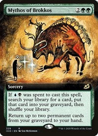 Mythos of Brokkos (Extended Art) - Ikoria: Lair of Behemoths - 329