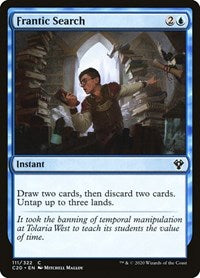 Frantic Search - Commander 2020 - 111