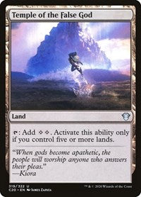 Temple of the False God - Commander 2020 - 319