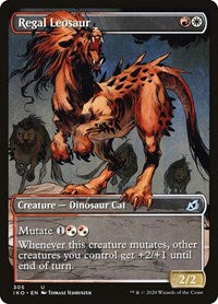 Regal Leosaur (Showcase) - Ikoria: Lair of Behemoths - 305