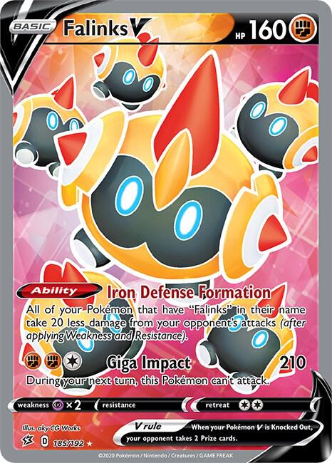 Falinks V (Full Art) - Rebel Clash #185/192