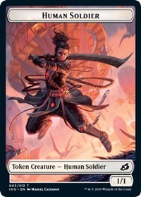Human Soldier Token (003) - Ikoria: Lair of Behemoths - 3