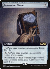 Mazemind Tome (Extended Art) - Core Set 2021 - 383
