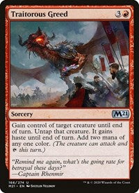 Traitorous Greed - Core Set 2021 - 166