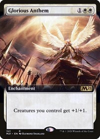 Glorious Anthem (Extended Art) - Core Set 2021 - 341