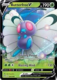 Butterfree V - Darkness Ablaze #001/189