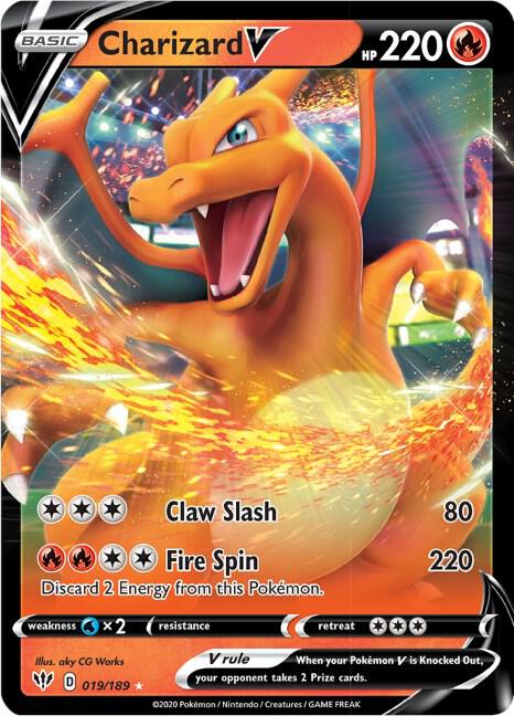 Charizard V - Darkness Ablaze #019/189