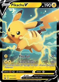 Pikachu V - Sword & Shield Promo Cards #SWSH063