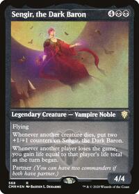 Sengir, the Dark Baron (Foil Etched) - Commander Legends - 568