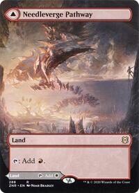 Needleverge Pathway (Borderless) - Zendikar Rising - 288