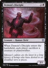 Demon's Disciple - Zendikar Rising - 97