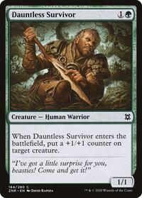 Dauntless Survivor - Zendikar Rising - 184