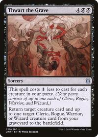Thwart the Grave - Zendikar Rising - 130