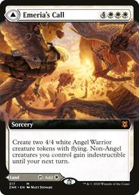 Emeria's Call (Extended Art) - Zendikar Rising - 317