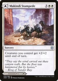 Makindi Stampede - Zendikar Rising - 26
