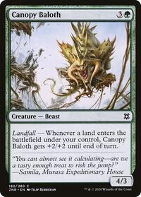Canopy Baloth - Zendikar Rising - 182