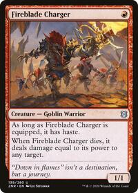 Fireblade Charger - Zendikar Rising - 139