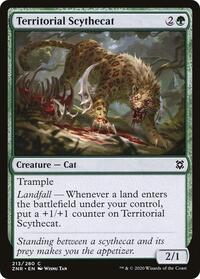Territorial Scythecat - Zendikar Rising - 213