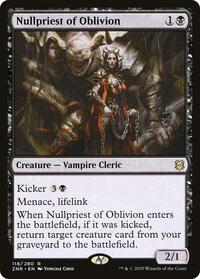 Nullpriest of Oblivion - Zendikar Rising - 118