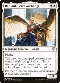 Radiant, Serra Archangel - Commander Legends - 40