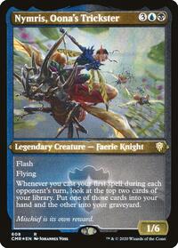 Nymris, Oona's Trickster (Foil Etched) - Commander Legends - 608