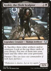 Keskit, the Flesh Sculptor - Commander Legends - 131