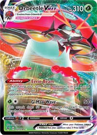 Orbeetle VMAX - Pokemon Vivid Voltage #021/185
