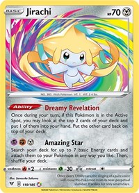 Jirachi - Pokemon Vivid Voltage #119/185