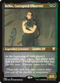 Belbe, Corrupted Observer (Foil Etched) - Commander Legends - 590