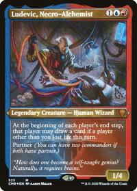 Ludevic, Necro-Alchemist (Foil Etched) - Commander Legends - 525