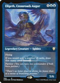 Eligeth, Crossroads Augur (Foil Etched) - Commander Legends - 556
