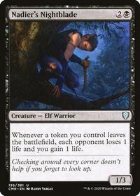 Nadier's Nightblade - Commander Legends - 136