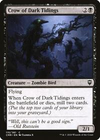 Crow of Dark Tidings - Commander Legends - 115