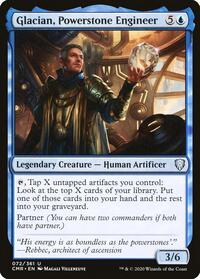 Glacian, Powerstone Engineer - Commander Legends - 72
