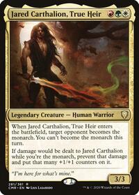 Jared Carthalion, True Heir - Commander Legends - 281