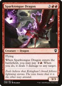 Sparktongue Dragon - Commander Legends - 202