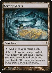 Scrying Sheets - The List Reprints - 149/155