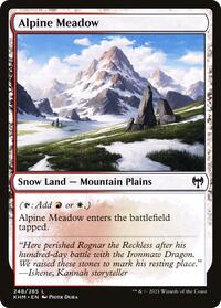 Alpine Meadow - Kaldheim - 248